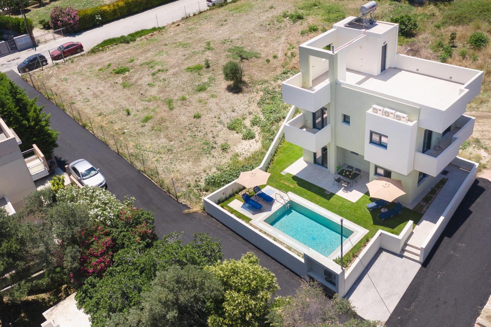 Green Villa Ialysos  Esterno foto